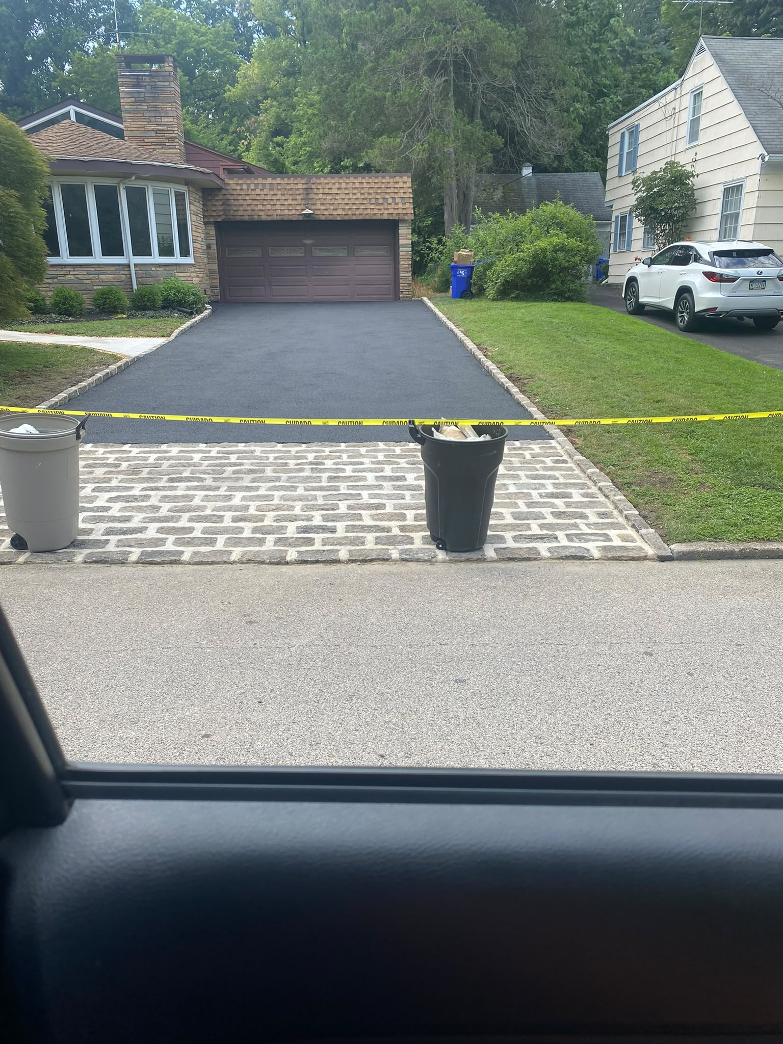 Custom Front Driveway