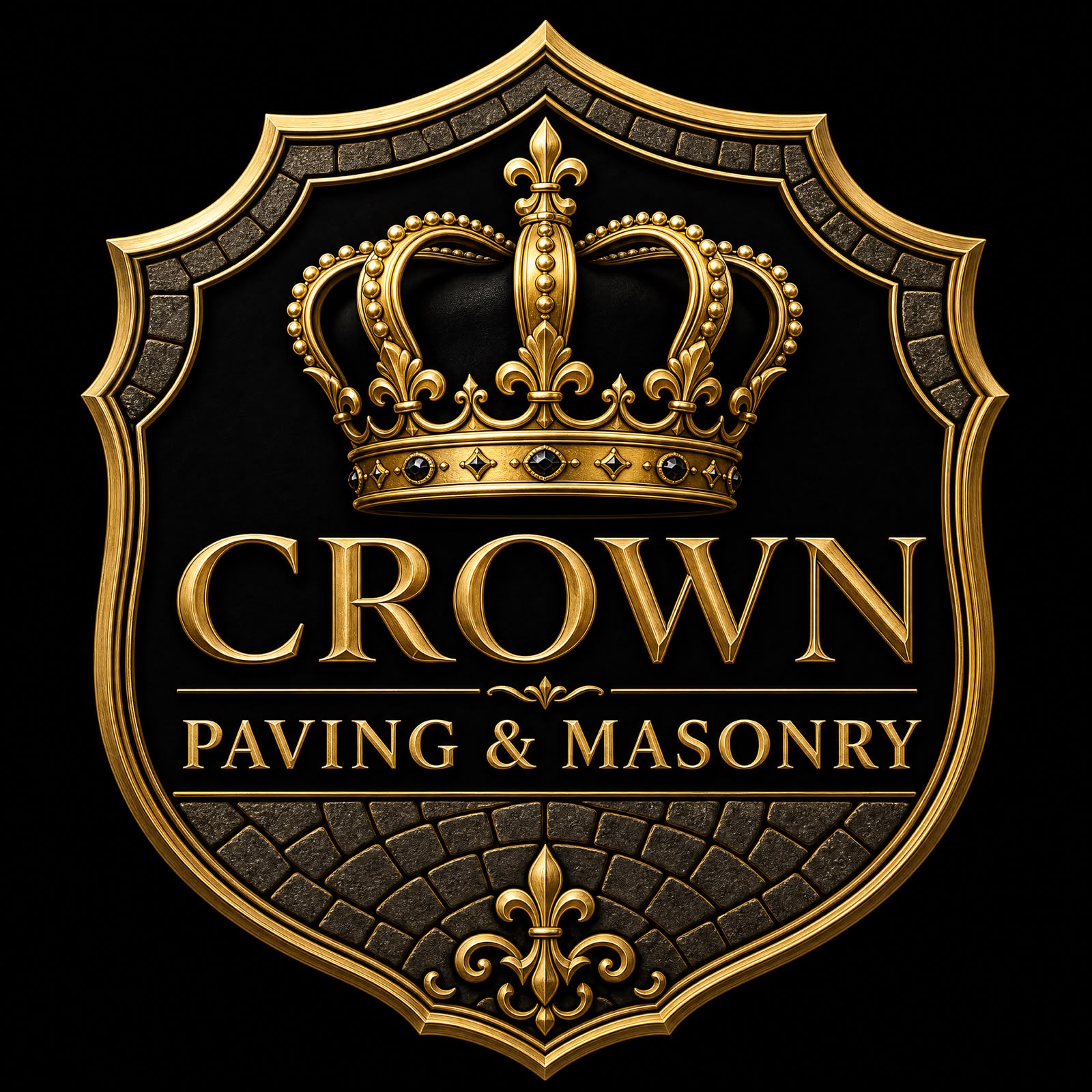 Crown Paving & Masonry logo